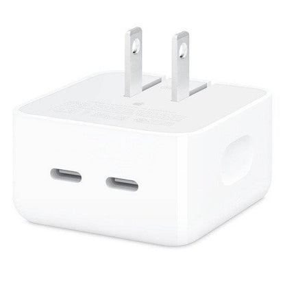 Apple 35W Dual USB-C Port Compact Power Adapter Price in Pakistan – PD Fast Charger for iPhone, iPad, Samsung & USB-C Devices
