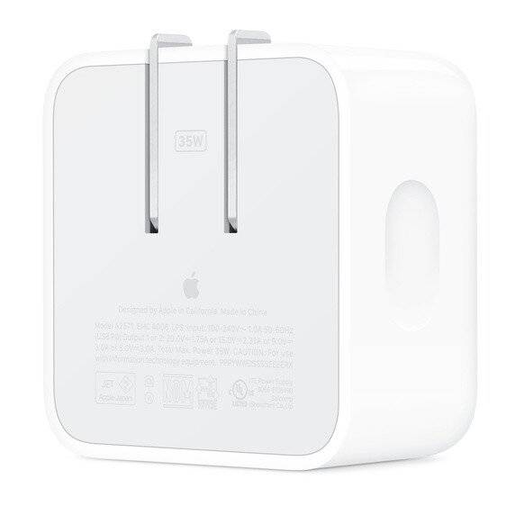 Apple 35W Dual USB-C Port Compact Power Adapter Price in Pakistan – PD Fast Charger for iPhone, iPad, Samsung & USB-C Devices