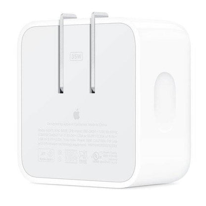 Apple 35W Dual USB-C Port Compact Power Adapter Price in Pakistan – PD Fast Charger for iPhone, iPad, Samsung & USB-C Devices