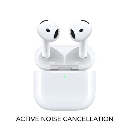 Apple AirPods 4th Generation ANC Master Copy – Bluetooth 5.3 Wireless Earbuds with Active Noise Cancellation, Spatial Audio & USB-C Charging Case | Best Price in Pakistan
