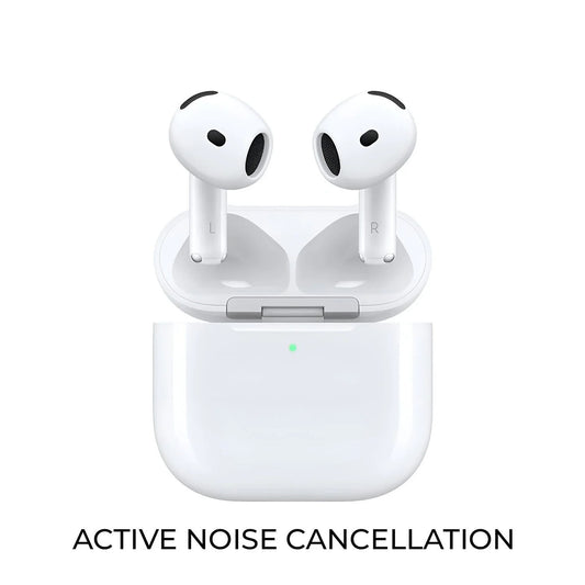 Apple AirPods 4th Generation ANC Master Copy – Bluetooth 5.3 Wireless Earbuds with Active Noise Cancellation, Spatial Audio & USB-C Charging Case | Best Price in Pakistan